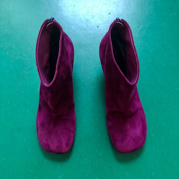 Khaite purple suede boots size 40 EUC - Picture 2 of 4